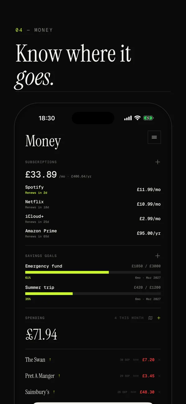 Kassi screenshot money